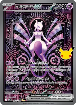 Mewtwo ex (30th Celebration 151)