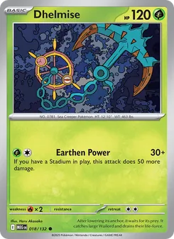 Dhelmise (Mega Evolution 18)