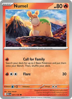 Numel (Mega Evolution 21)