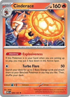 Cinderace (Mega Evolution 28)