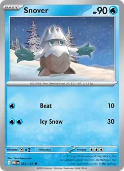 Snover (Mega Evolution 35)