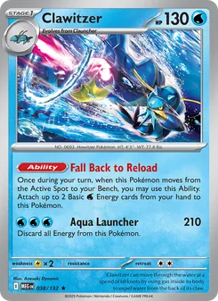 Clawitzer (Mega Evolution 38)