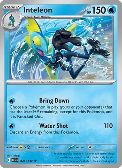 Inteleon (Mega Evolution 41)