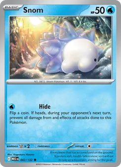 Snom (Mega Evolution 42)