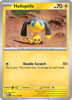 Helioptile (Mega Evolution 52)