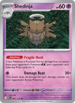 Shedinja (Mega Evolution 61)