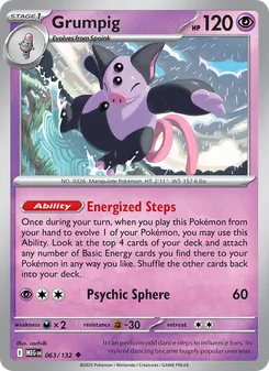 Grumpig (Mega Evolution 63)