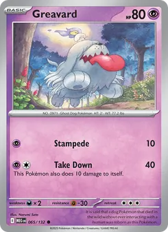 Greavard (Mega Evolution 65)
