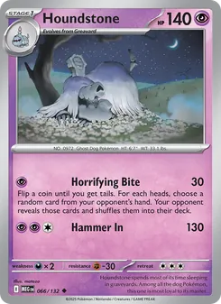 Houndstone (Mega Evolution 66)