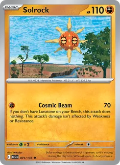 Solrock (Mega Evolution 75)