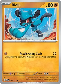 Riolu (Mega Evolution 76)