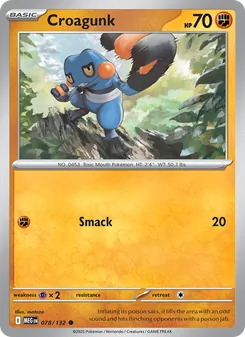 Croagunk (Mega Evolution 78)