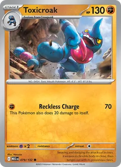 Toxicroak (Mega Evolution 79)