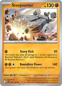Stonjourner (Mega Evolution 81)