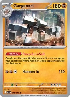 Garganacl (Mega Evolution 84)