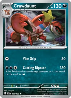 Crawdaunt (Mega Evolution 85)