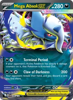 Mega Absol ex (Mega Evolution 86)