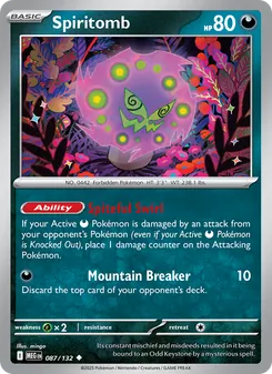 Spiritomb (Mega Evolution 87)