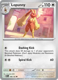 Lopunny (Mega Evolution 108)