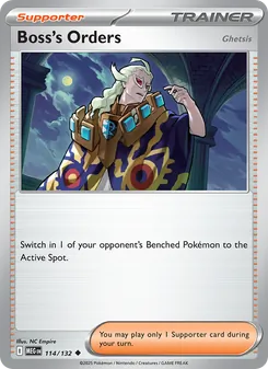 Boss's Orders (Mega Evolution 114)