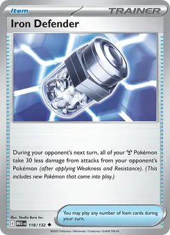 Iron Defender (Mega Evolution 118)