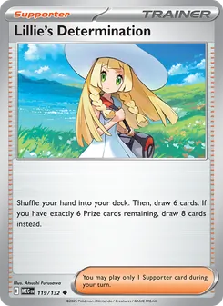 Lillie's Determination (Mega Evolution 119)