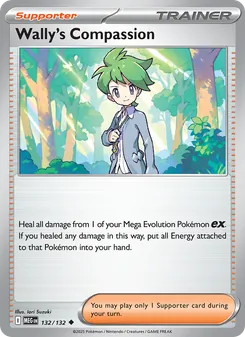 Wally's Compassion (Mega Evolution 132)