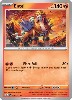Entei (Ascended Heroes 25)