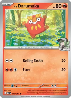N's Darumaka (Ascended Heroes 32)