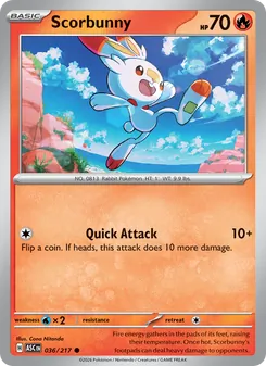 Scorbunny (Ascended Heroes 36)