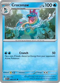Croconaw (Ascended Heroes 42)