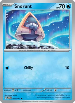 Snorunt (Ascended Heroes 46)
