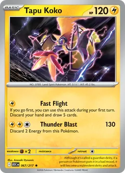 Tapu Koko (Ascended Heroes 67)
