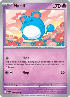Marill (Ascended Heroes 83)