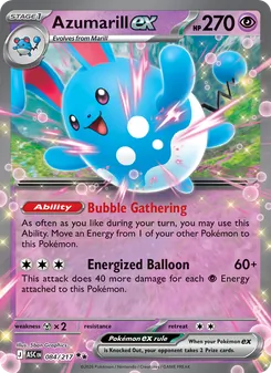 Azumarill ex (Ascended Heroes 84)