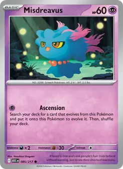 Misdreavus (Ascended Heroes 85)