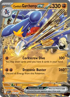 Cynthia's Garchomp ex (Ascended Heroes 111)
