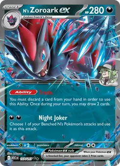 N's Zoroark ex (Ascended Heroes 137)