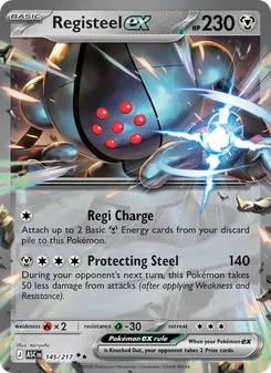 Registeel ex (Ascended Heroes 145)