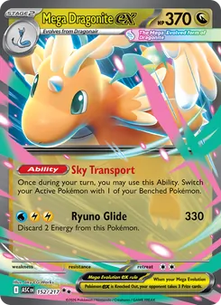 Mega Dragonite ex (Ascended Heroes 152)