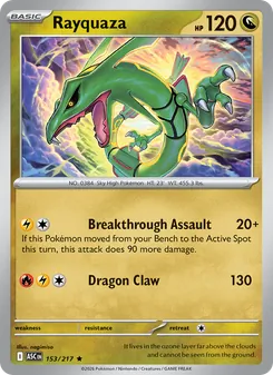 Rayquaza (Ascended Heroes 153)