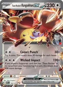 Team Rocket's Kangaskhan ex (Ascended Heroes 162)