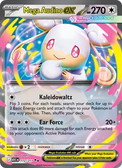 Mega Audino ex (Ascended Heroes 172)