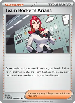 Team Rocket's Ariana (Ascended Heroes 202)