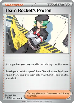 Team Rocket's Proton (Ascended Heroes 208)