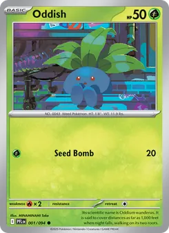 Oddish (Phantasmal Flames 1)