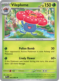 Vileplume (Phantasmal Flames 3)