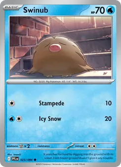 Swinub (Phantasmal Flames 23)