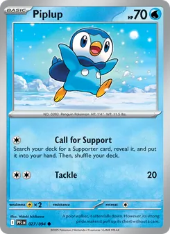 Piplup (Phantasmal Flames 27)