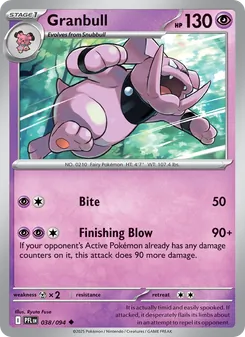 Granbull (Phantasmal Flames 38)